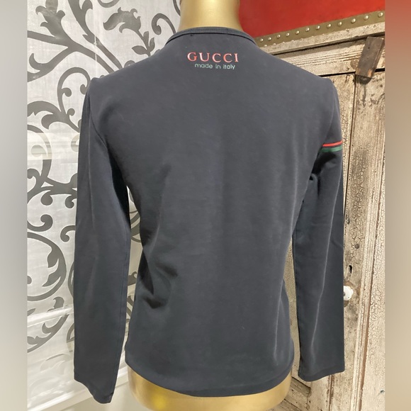 GUCCI AUTHENTIC Vintage Top. Made in Italy. Unisex. Size L - Picture 4 of 5